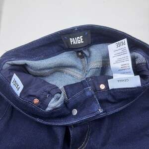 Paige Gemma Dark Wash Skinny Jeans, Size 25 - Premium Stretch Denim